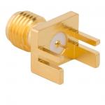 RF Connector SMA PCB End Launch Jack 50 Ohm (Jack, Female) L14.3mm